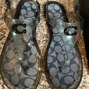 Brand new coach Natalee sandals